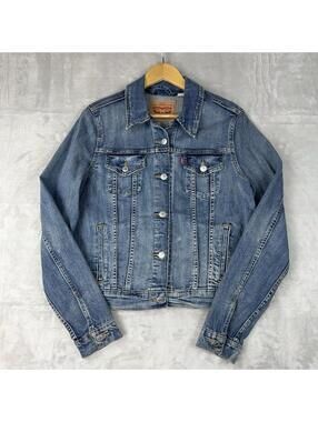 Levi's Women's Blue Denim Trucker Jacket